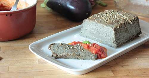 Terrine d'aubergine au zaatar