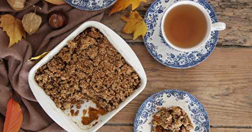 Crumble "pumpkin pie" 