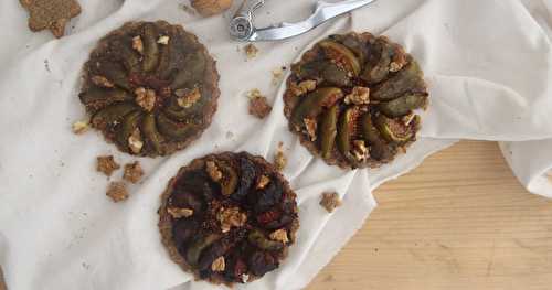 Tartelettes aux figues et noix