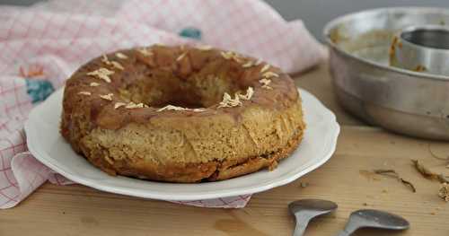 Gâteau renversé à la halva