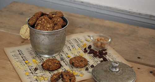 Cookies aux pois chiche, canneberges et chocolat