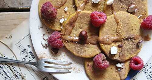 Pancakes "carrot cake"