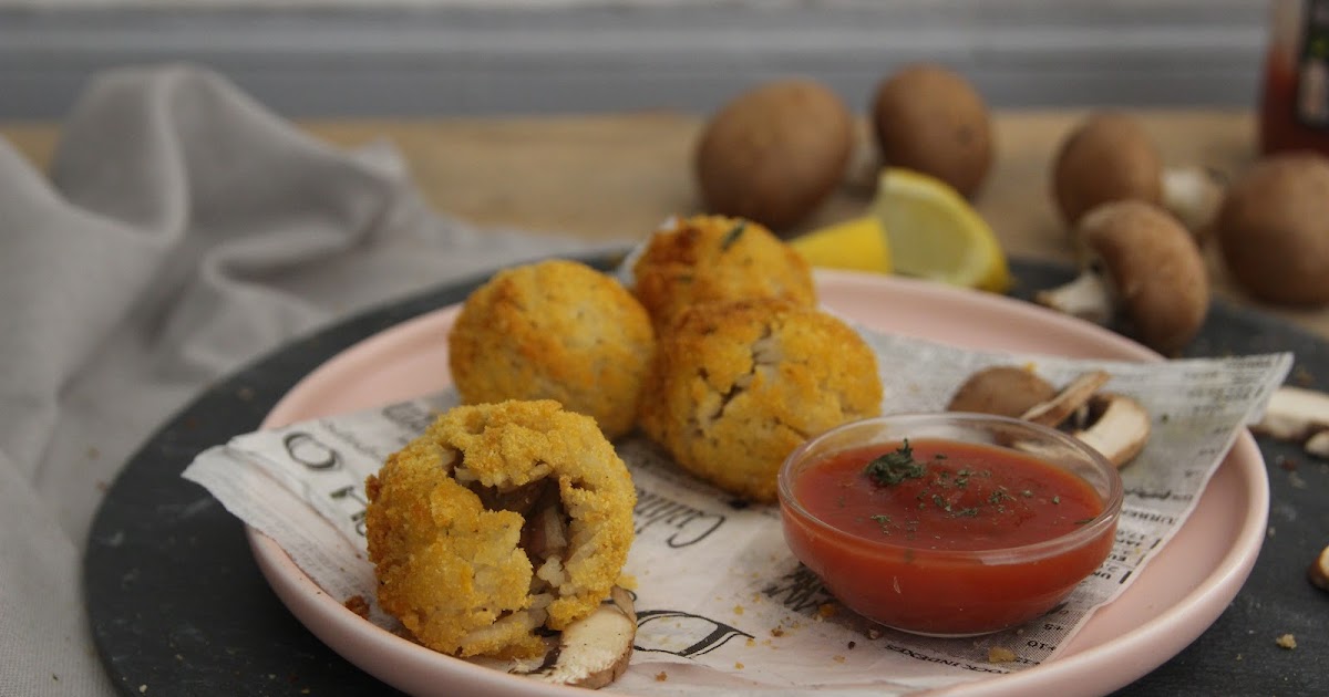 Arancini aux champignons (vegan)