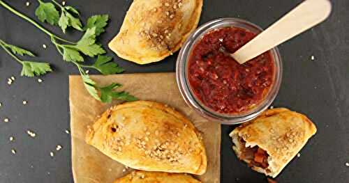 Petits chaussons fourrés façon empanadas vegan