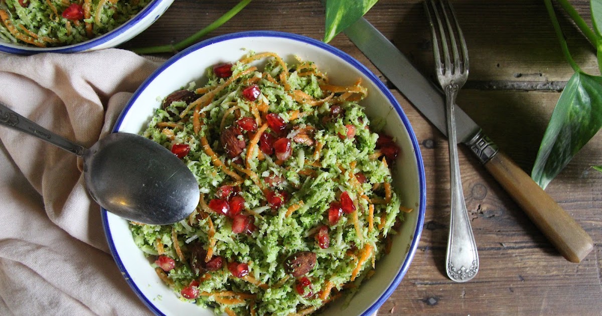 Taboulé de brocoli, grenade et amande grillée