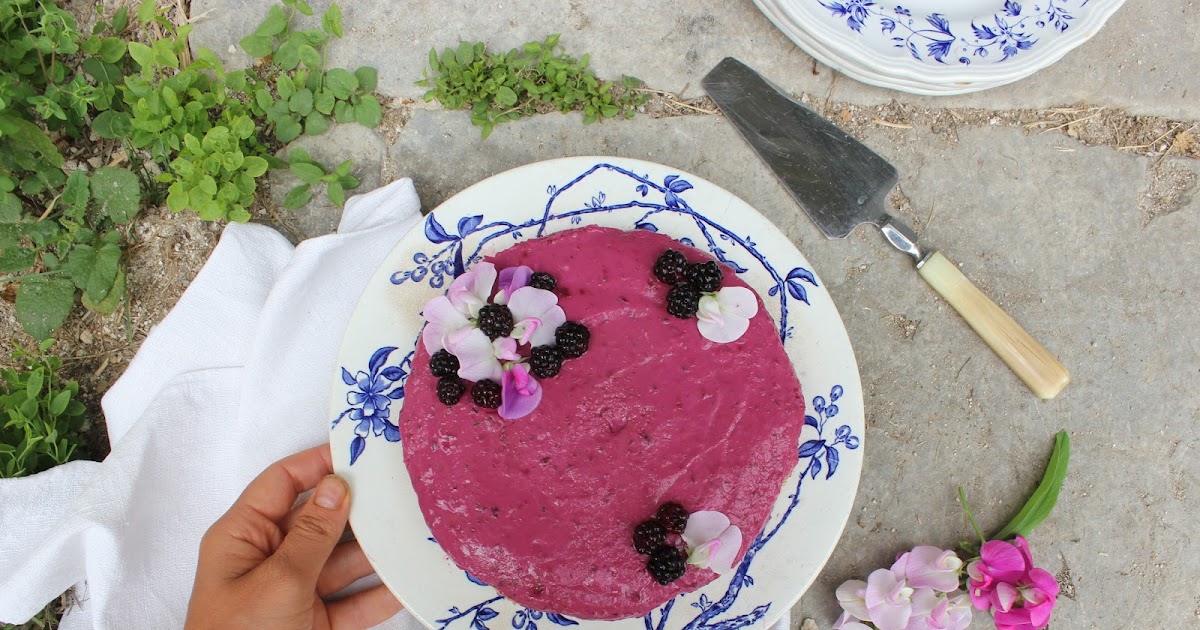Cheesecake sans cuisson à la mûre