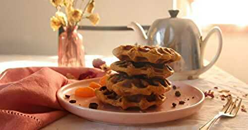 Gaufres à la patate douce façon liégeoise