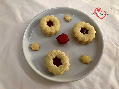 Biscuits Sablés à la Fraise