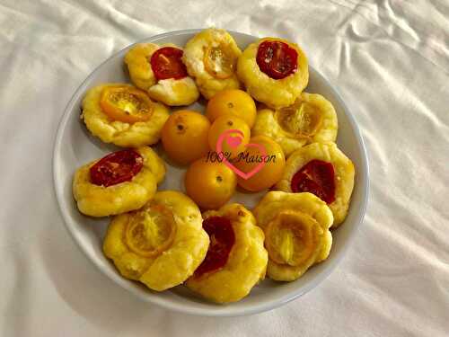 Biscuits salés au Tomates Cerises