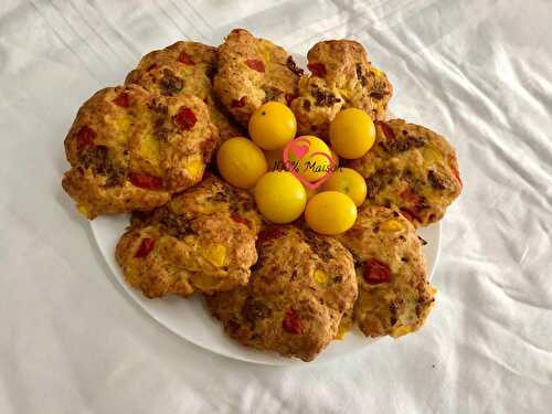 Cookies aux Tomates Cerises et au Thon