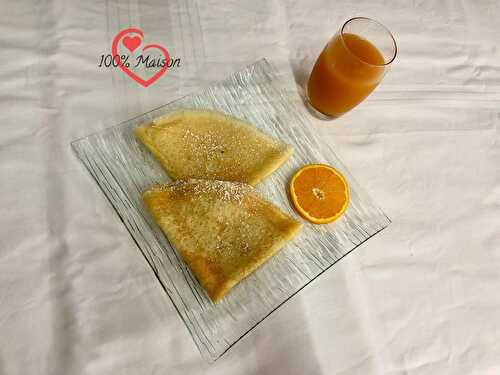 Crêpes à l'orange.