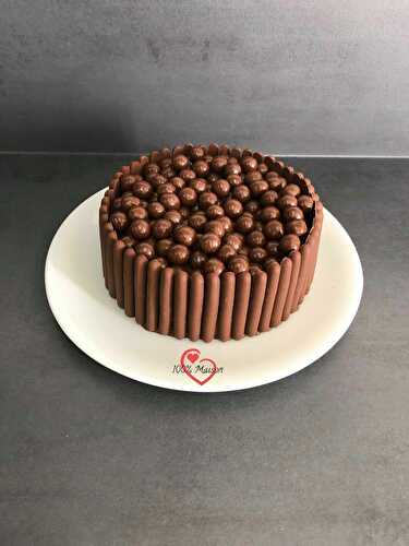 Gâteau tout Chocolat d'Anniversaire