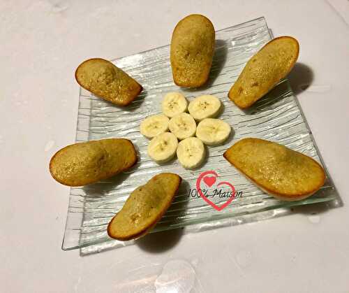 Madeleine à la banane.