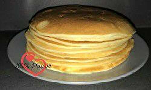 Pancakes au Fromage Blanc et Beurre