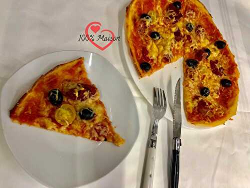 Pizza au Jambon Cru et Tomates Cerises