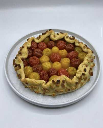 Tarte rustique aux Tomates - Lucy Home Cooking