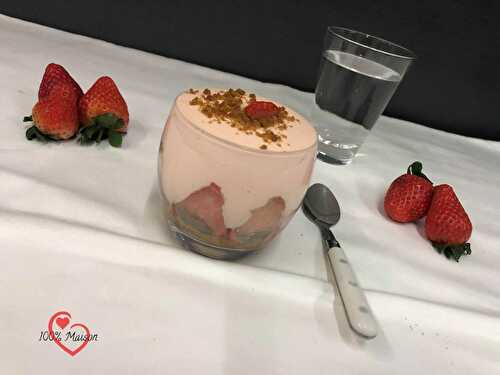 Tiramisu aux Fraises et Fraises Tagada
