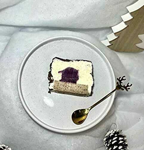 Bûche Vanille Violette