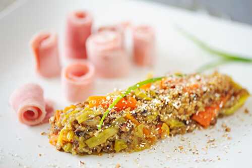 Sarrasin grillé, quinoa et légumes