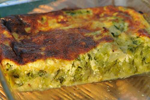 Gratin de courgettes râpées