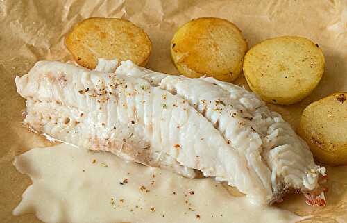 Filets de vieille en papillote au micro-ondes