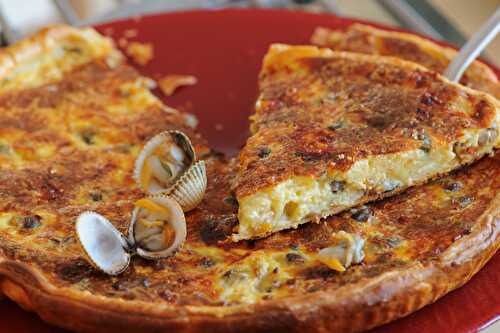 Quiche aux coques