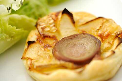 Tartelettes d'andouille de Guémené aux pommes