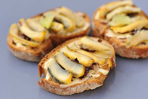 Tartines de bernique