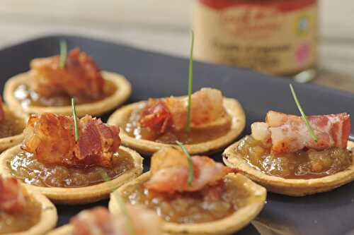 Mini-tartelettes au confit d'oignon des 4 Saisons