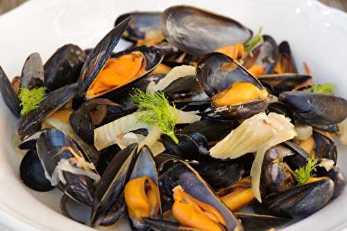 L’idée de la semaine Moules au pastis et au fenouil