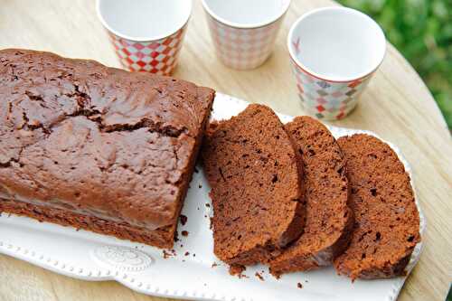 Le mois de la courgette Gâteau de courgettes au chocolat