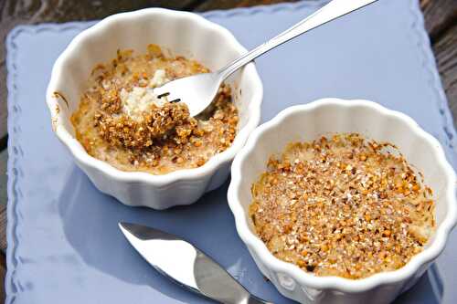 Gratin de poisson, chou-fleur et sarrasin