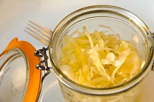 Nos premiers légumes fermentés