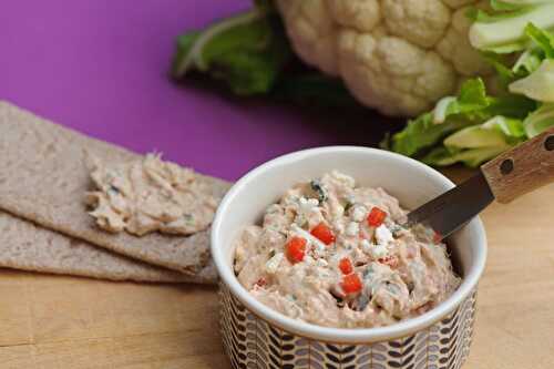 Rillettes de thon au chou-fleur