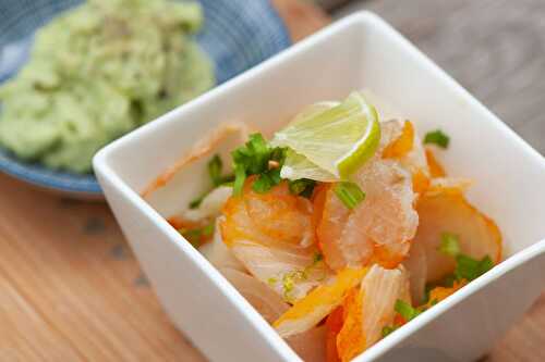 Ceviche de haddock