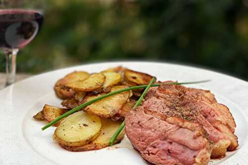 Magrets de canard et pommes de terre sarladaises