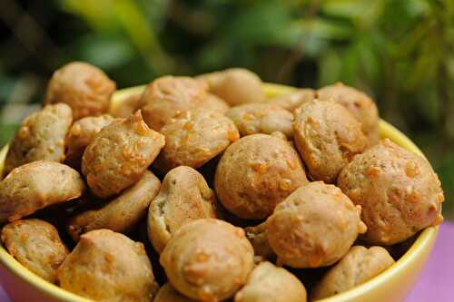 Gougères à la farine de sarrasin