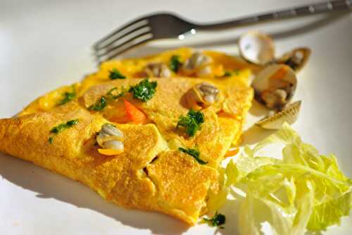 L’idée de la semaine Omelette aux coques