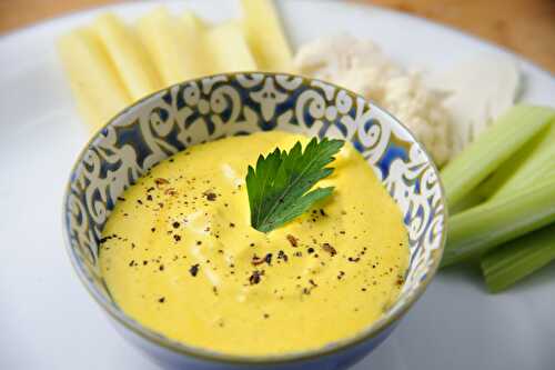 Sauce trempette au curcuma