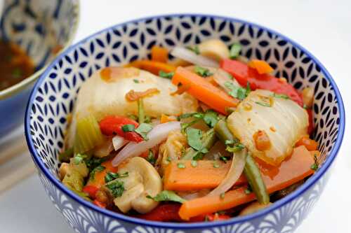 Légumes sautés à l'asiatique