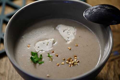 Soupe de chou-fleur au sarrasin