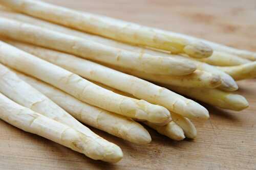 La cuisson des asperges blanches