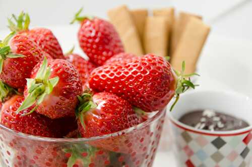 Trempettes pour les fraises