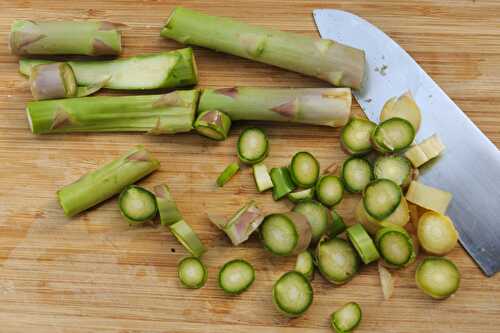 Soupe aux asperges vertes et au sarrasin