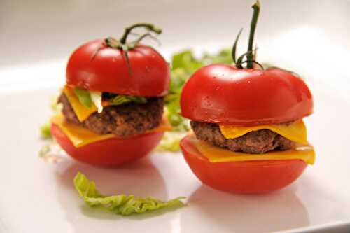 Mini burgers de tomates