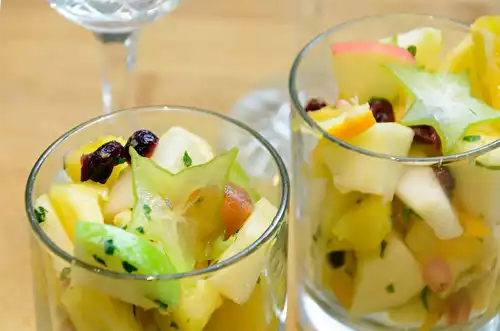 Salade de fruits parfaite pour les fêtes