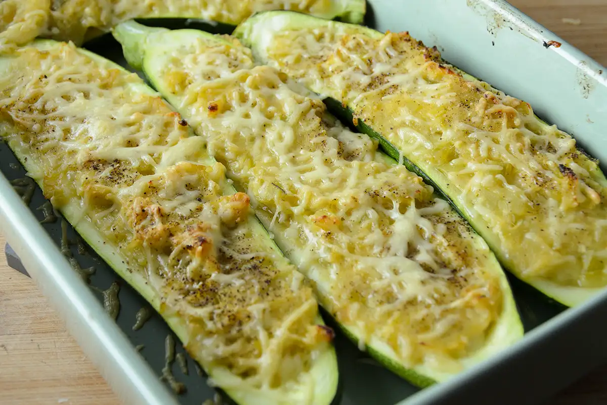 Courgettes farcies aux courgettes