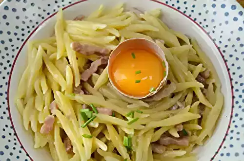 Pâtes carbonara one-pot