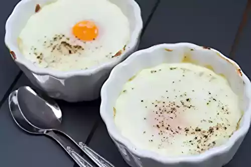 Œuf cocotte à la ricotta