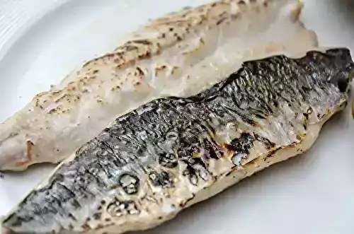 La cuisson du poisson au chalumeau